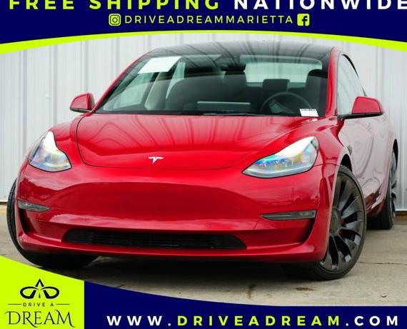 TESLA MODEL 3 2022 5YJ3E1EC7NF262758 image
